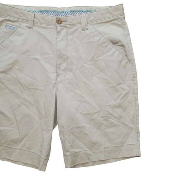 Caribbean Men's Chino Shorts Size 34 Inseam 10" Excellent Condition - Picture 2 of 8